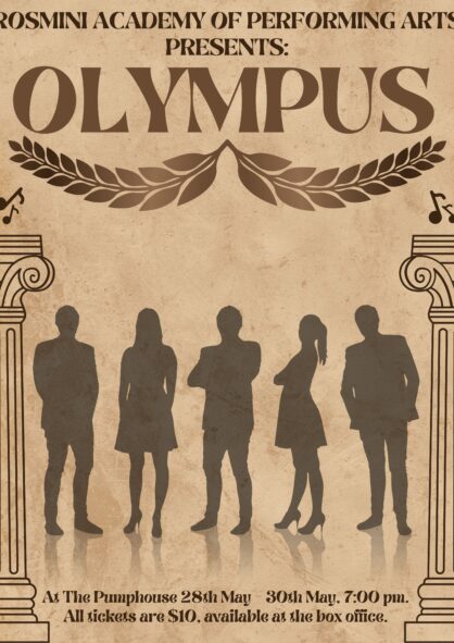 Read more about the article Rosmini Academy of Performing Arts presents “Olympus”
